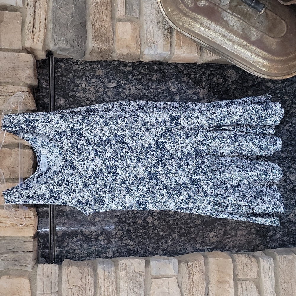 Med Blue Water Dress